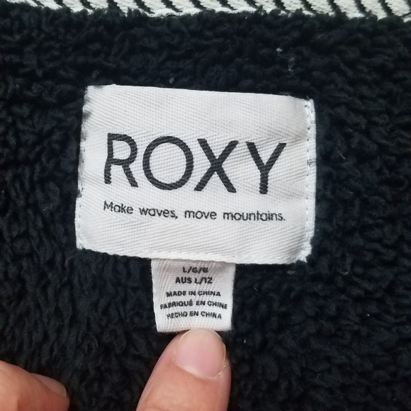 Roxy Cruise Control Sherpa Zip Hoodie - Picture 5 of 6